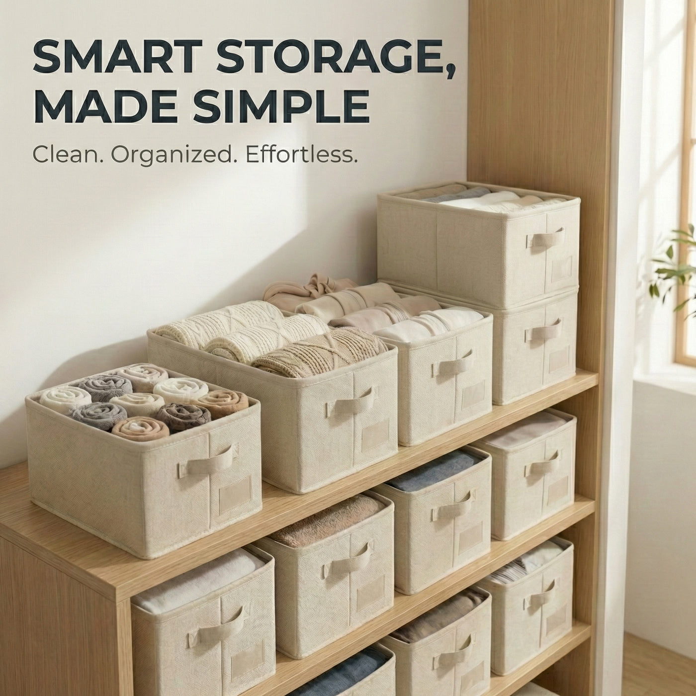 Foldable Multi-Purpose Clothes Organizer (Steel Frame)