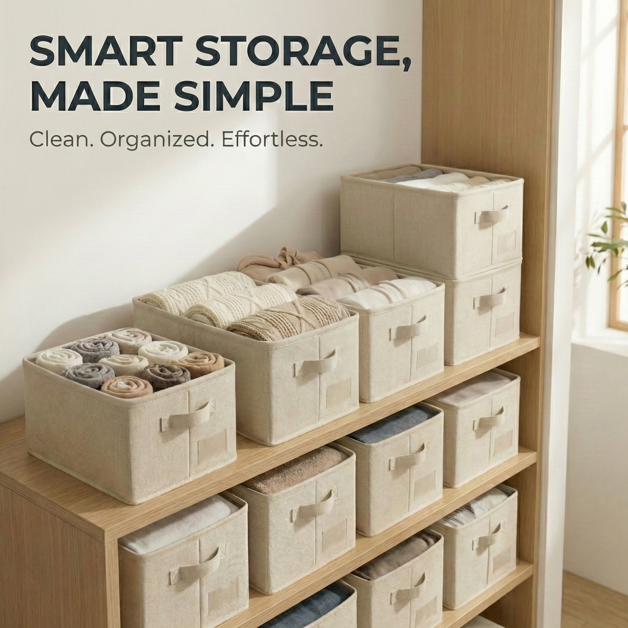 Foldable Multi-Purpose Clothes Organizer (Steel Frame)