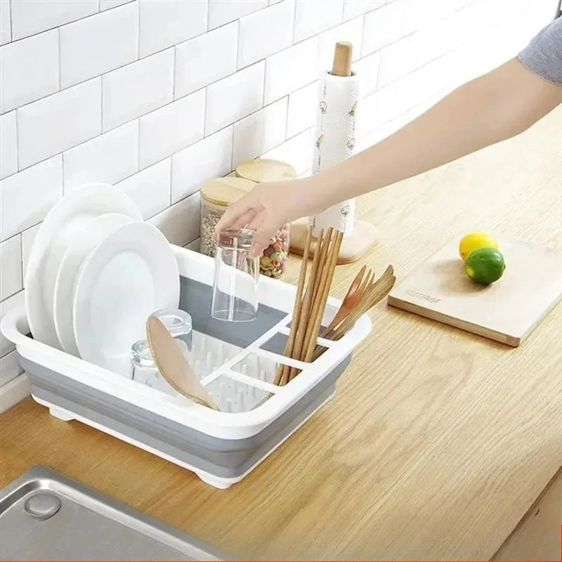 Foldable Dish Drying Rack