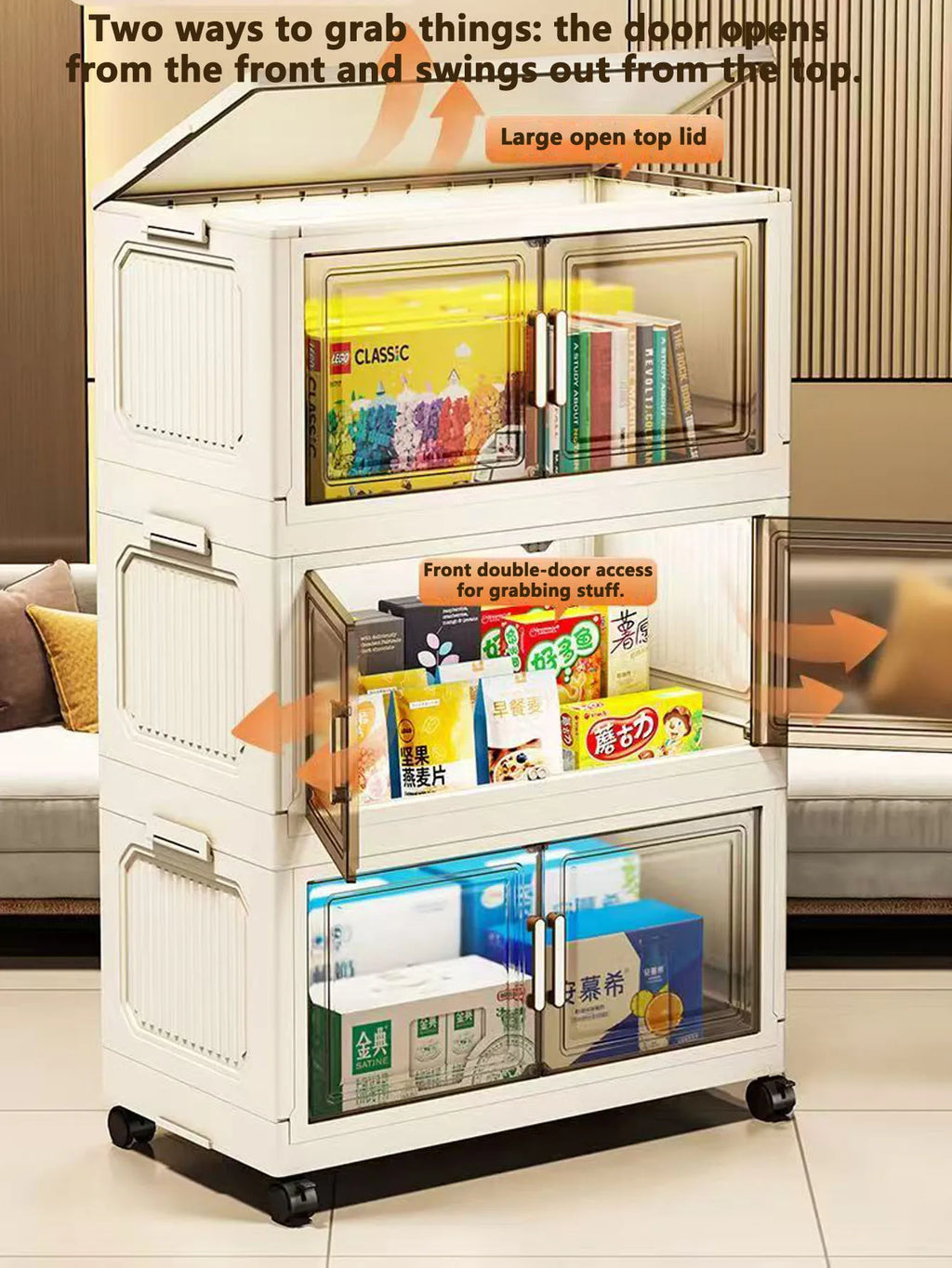 Foldable Storage Cabinet