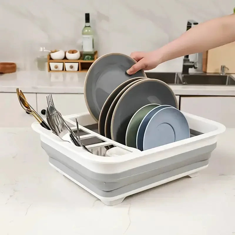Foldable Dish Drying Rack