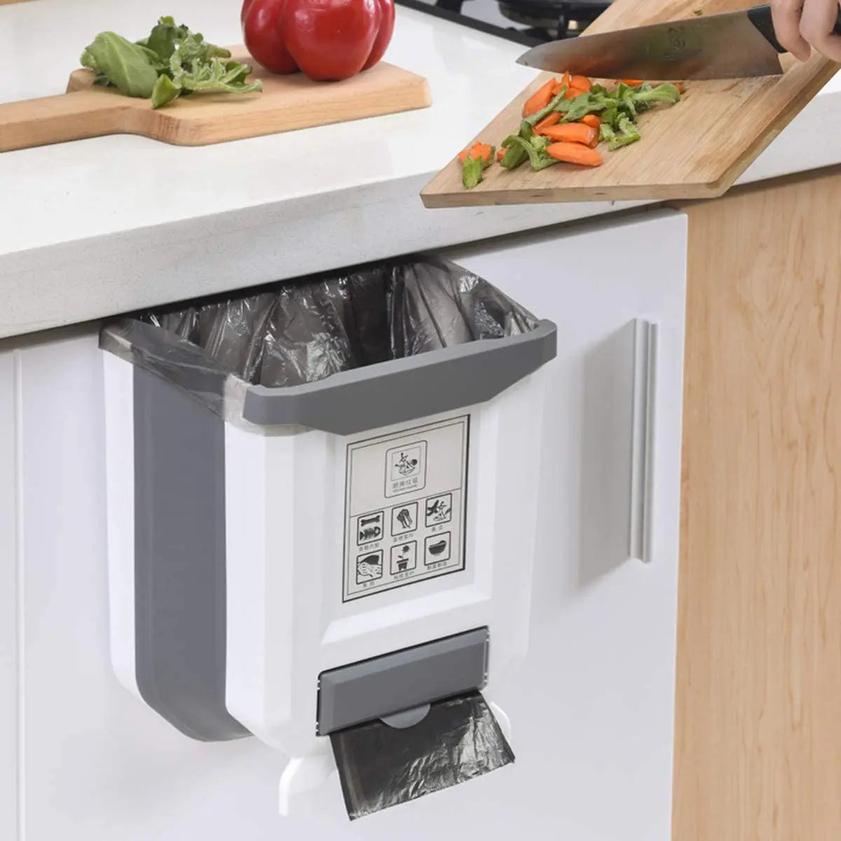 Foldable Kitchen Trash Can