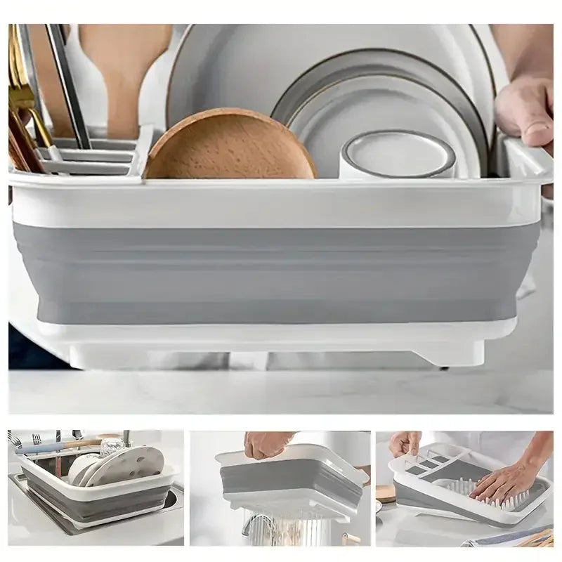 Foldable Dish Drying Rack