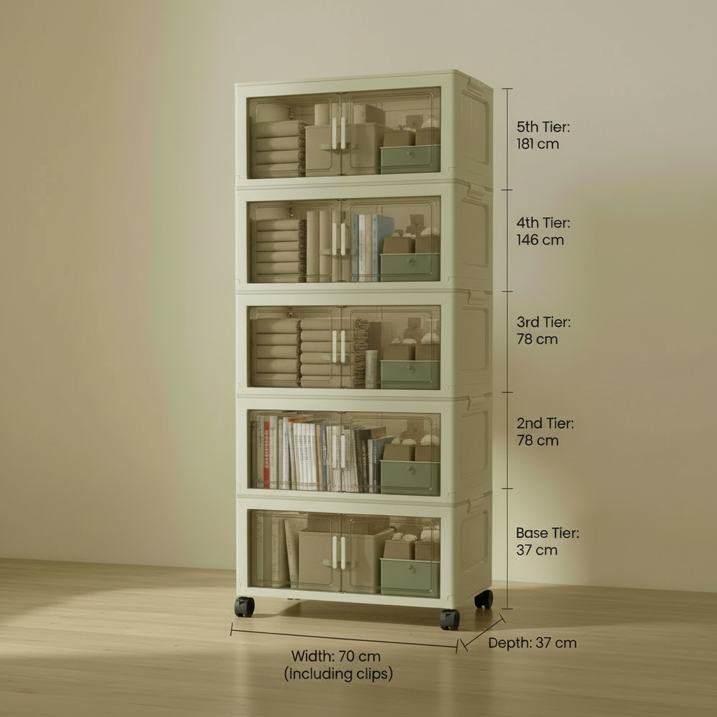 Foldable Storage Cabinet