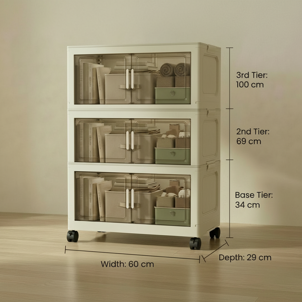 Foldable Storage Cabinet