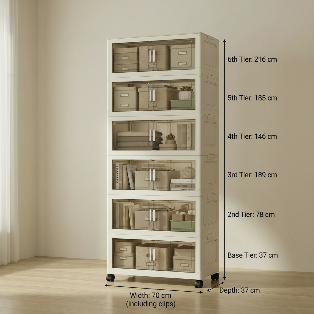 Foldable Storage Cabinet