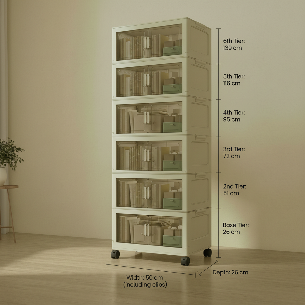 Foldable Storage Cabinet
