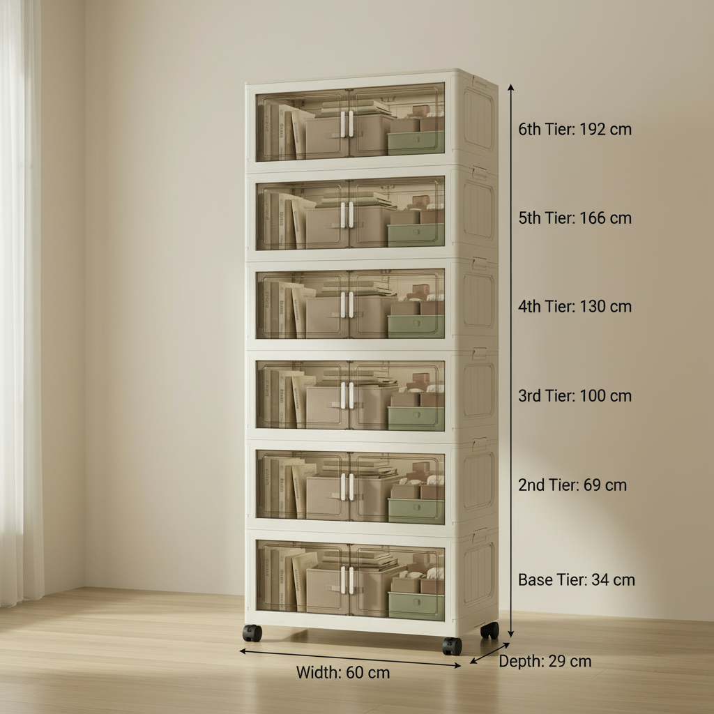 Foldable Storage Cabinet