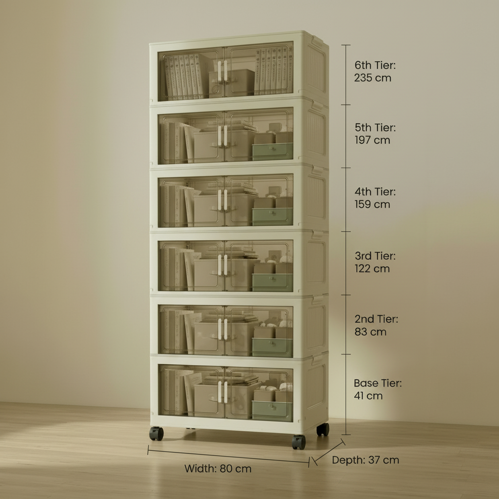 Foldable Storage Cabinet