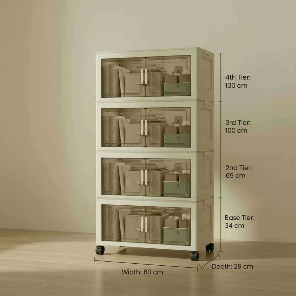 Foldable Storage Cabinet
