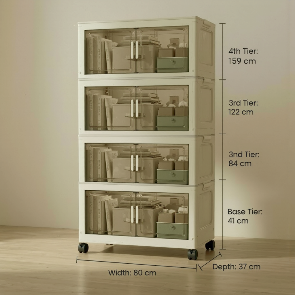 Foldable Storage Cabinet