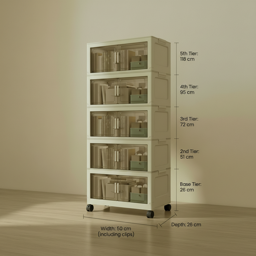 Foldable Storage Cabinet