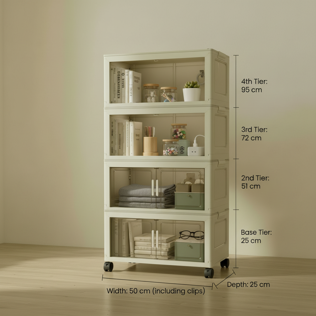 Foldable Storage Cabinet