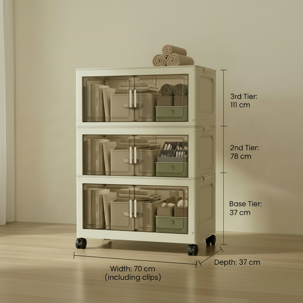 Foldable Storage Cabinet