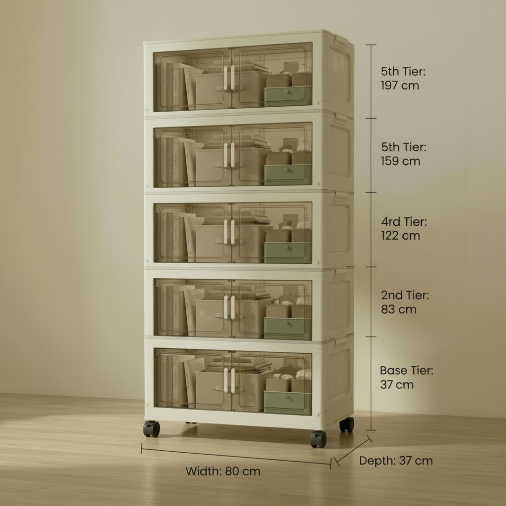 Foldable Storage Cabinet