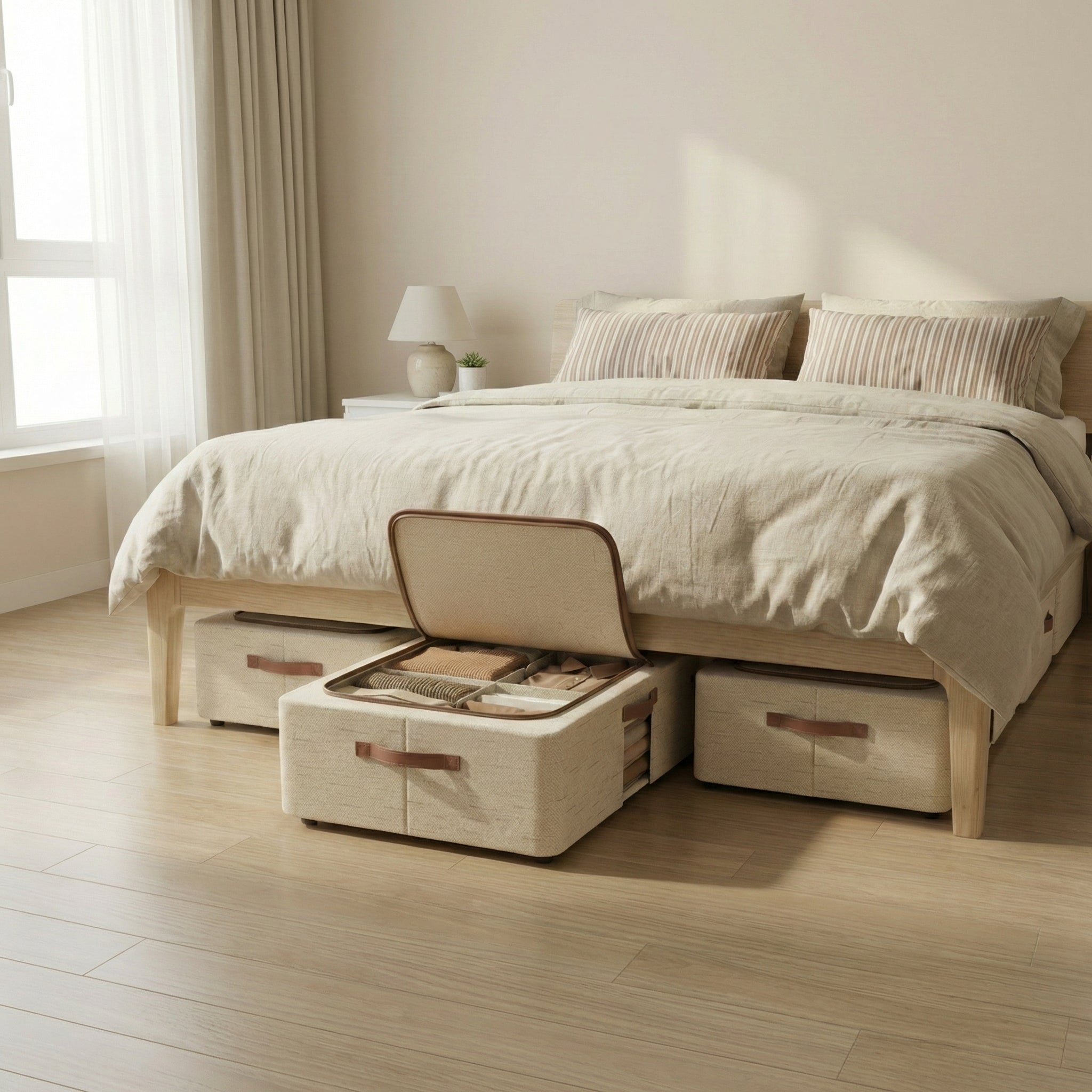 Bed Under Storage Foldable Organizer